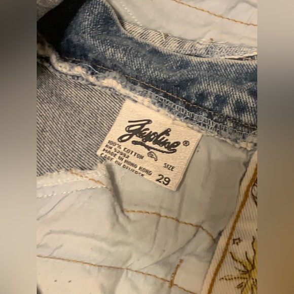 Vintage Gasoline ⛽️ Jeans Button Leg Size 29 - Picture 6 of 9